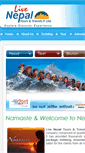 Mobile Screenshot of livenepaltours.com